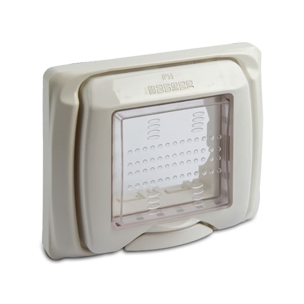 MASTER SRL - MST43602 SUB PLACCA PROTET.IP55 2P.BIANCA