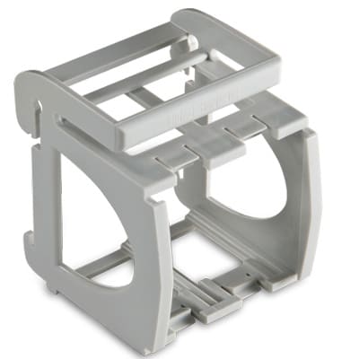 MASTER SRL - MST43802 SUPPORTO GUIDA DIN 2 MODULI