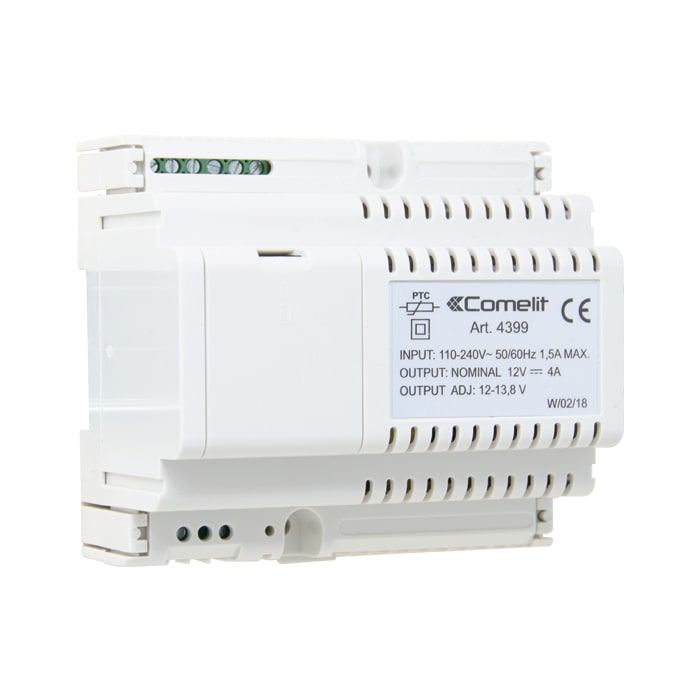 COMELIT GROUP SPA - COE4399 ALIMENTATORE 12VDC 4A MAX INGRESSO 110-2