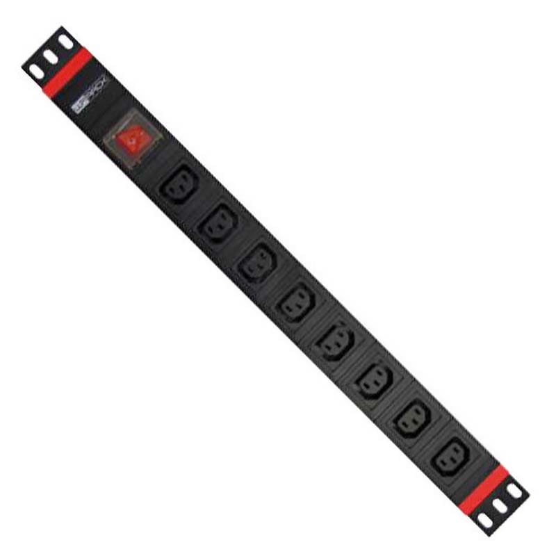 ELCART DISTRIBUTION - ERT404869800 MULTIPRESA DA RACK 8POSTI VDE IEC