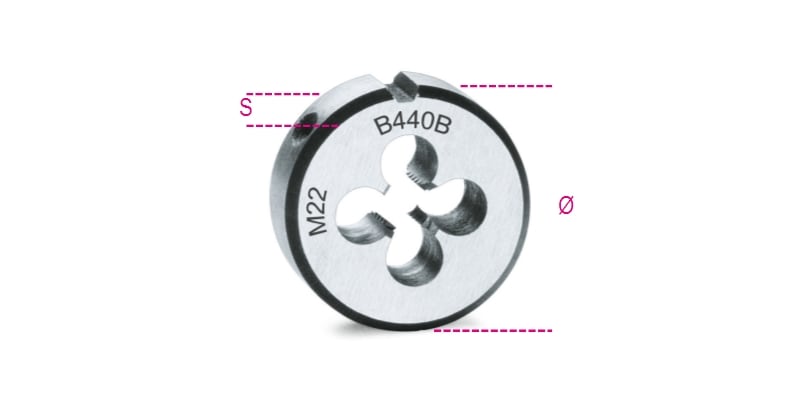 BM SPA - BMM004400128 FILIERE TONDE PASSO GROSSO EST50,8 B/24