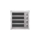 URMET SPA - UTD1148/14 MOD.SINTHESI 4 PULSANTI