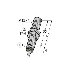 TURCK BANNER SRL - TUK4430200 BIM-M12E-AG4X