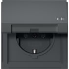 GIRA - GIR445467 PRESA SCHUKO CC GIRA TX_44 ANTRACITE