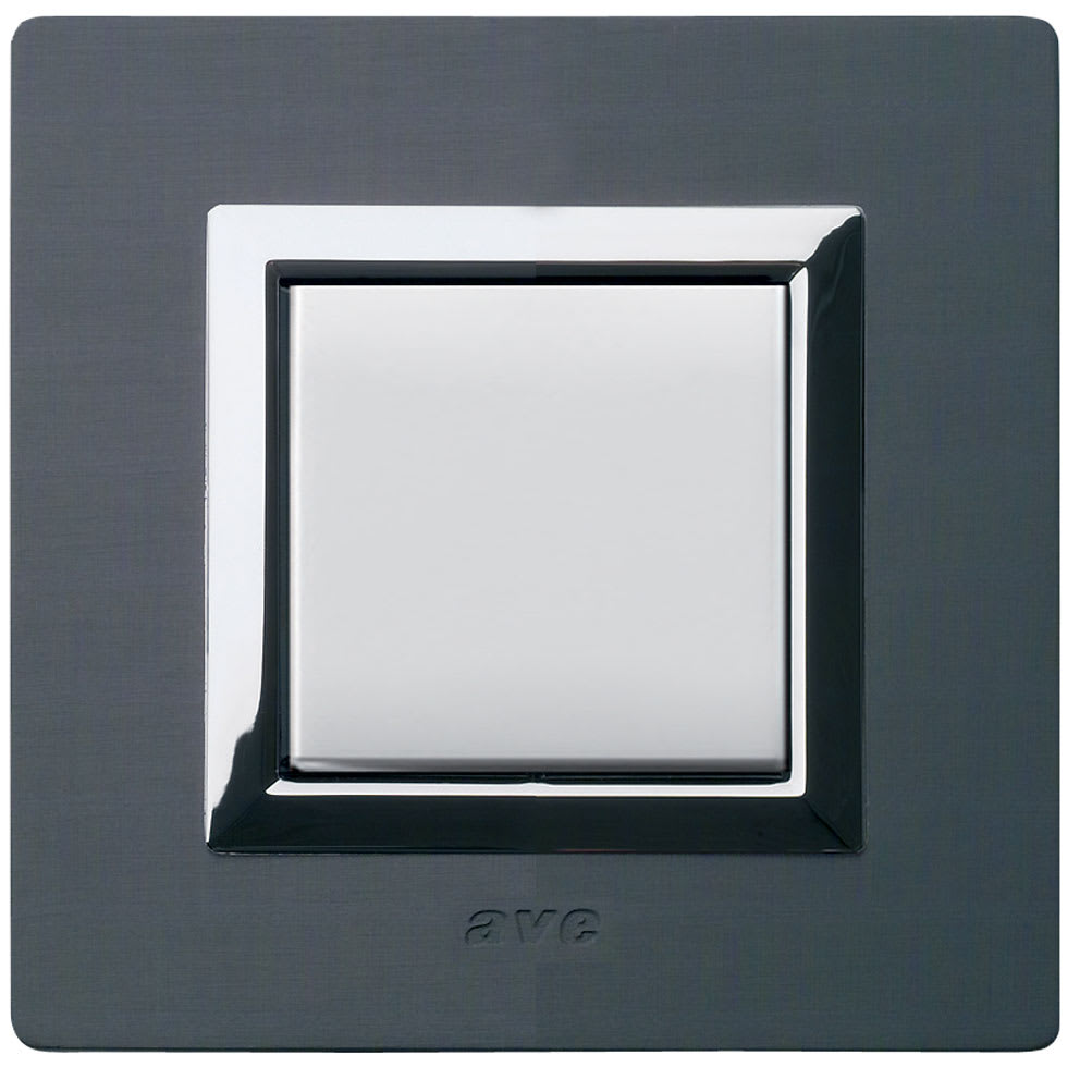 AVE - AVE44PA22ANS PLACCA VERA44 ALLUMIN. ANTRACITE 2M