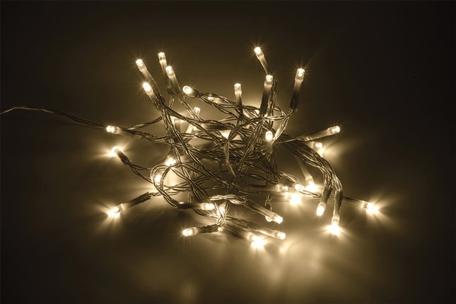 WIMEX - WIM4501031 BATT.LED 40L WARM SILVER IP20