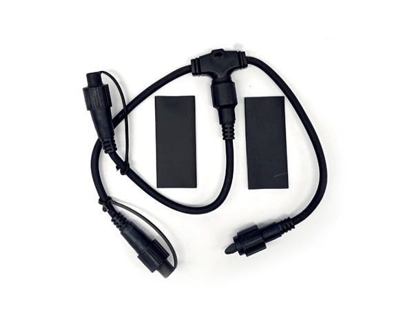 WIMEX - WIM4501351 DERIVAZIONE T NERO IP44