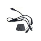 WIMEX - WIM4501354 DERIVAZIONE TRIS NERA IP44
