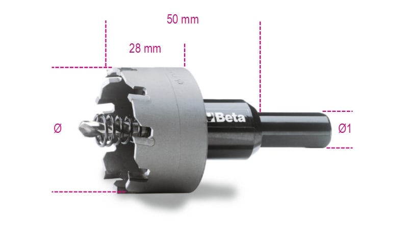 BM SPA - BMM004520026 FRESE A TAZZA CON INSERTI MET DURO 26