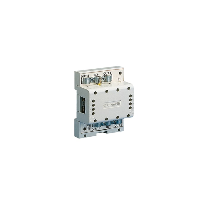 COMELIT GROUP SPA - COE4555/A DERIVATORE VIDEO, 1 INGRESSO, 4 USCITE