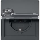 GIRA - GGI456967 PRESA SCHUKO CC CT + SERRAT. UGUALI