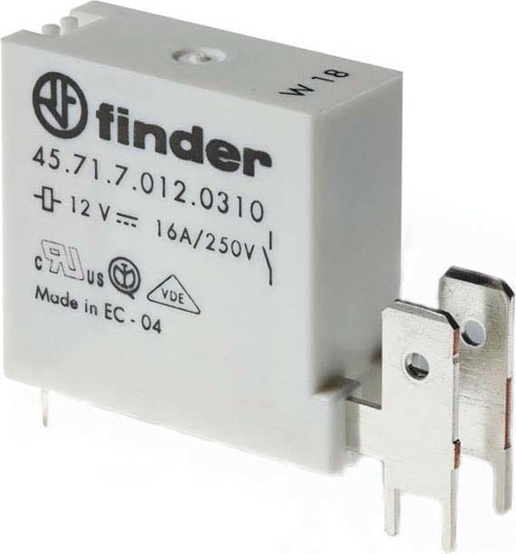 FINDER SPA - FIN457170120311 MINI RELÈ PER C.S. + FASTON 250 1NO
