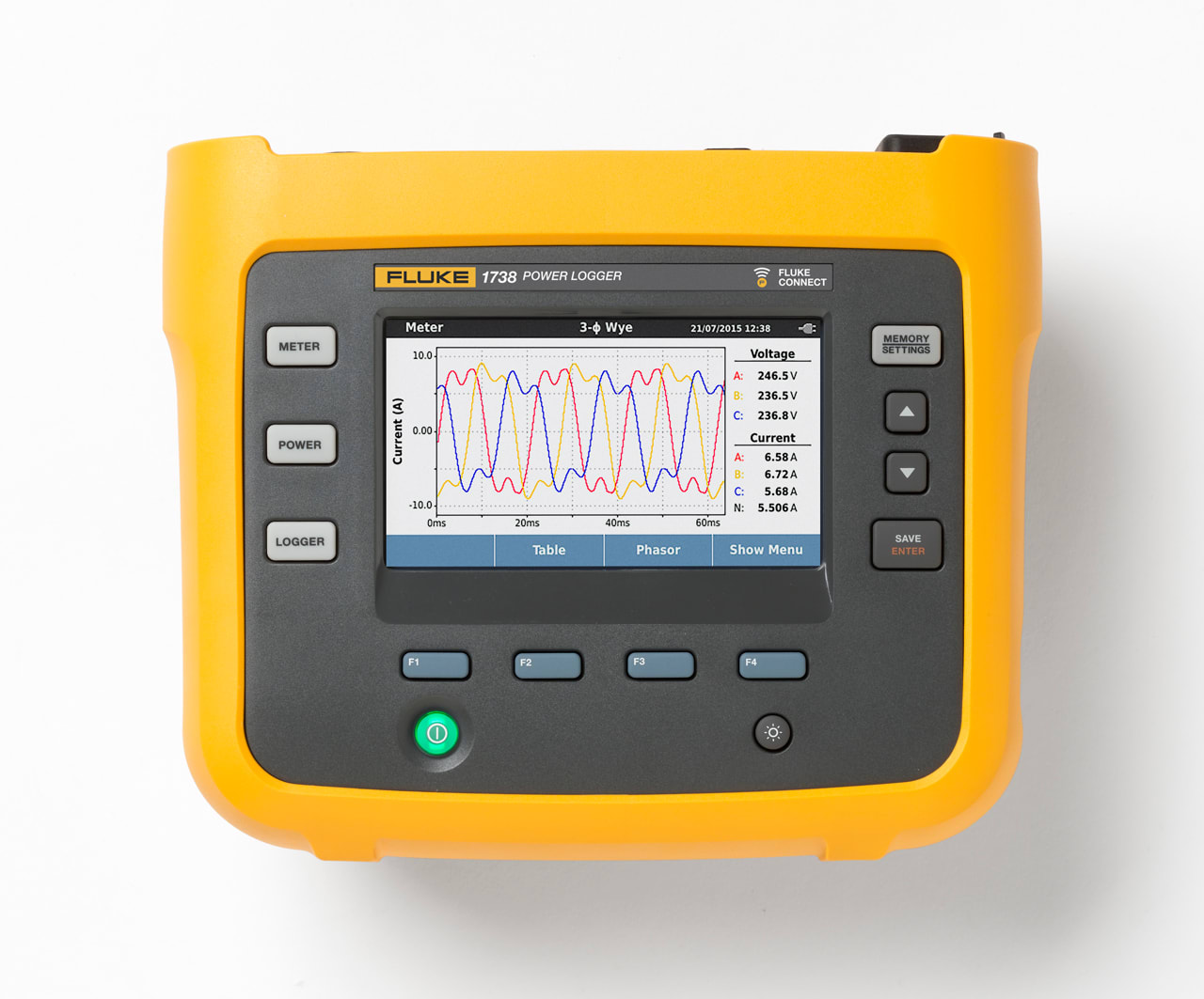 FLUKE ITALIA SRL - FLK4588378 1738/B ANALIZZ PQTRIFASE EN50160 NO IFLE