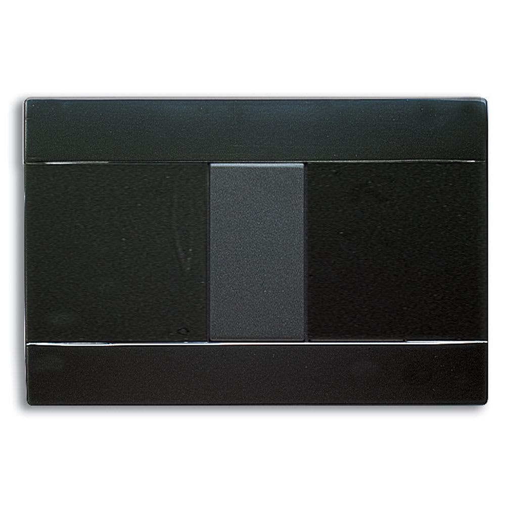 AVE - AVE45P01NL PLACCA RAL45 1 MOD.NERO LUCIDO
