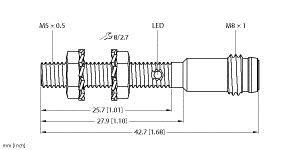 TURCK BANNER SRL - TUK4608740 BI1-EG05-AN6X-V1331