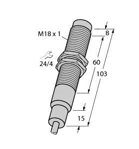 TURCK BANNER SRL - TUK4611231 NI8-EM18-AP6/S907
