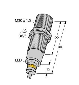 TURCK BANNER SRL - TUK4617035 BI10-EM30D-VP6X/S120