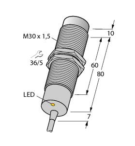 TURCK BANNER SRL - TUK4617210 NI15-M30-AP6X/S120