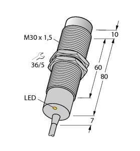 TURCK BANNER SRL - TUK4617210 NI15-M30-AP6X/S120