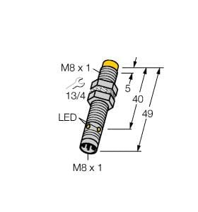 TURCK BANNER SRL - TUK4635801 NI6U-EG08-AP6X-V1131