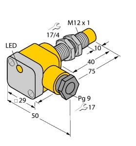 TURCK BANNER SRL - TUK46362 NI5-G12SK-AP6X