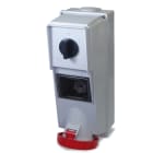 ROSI MATERIALE ELETT - RCO463R6 PRESE IP55 CON PORTAFUSIBILI 5P 63A 380V