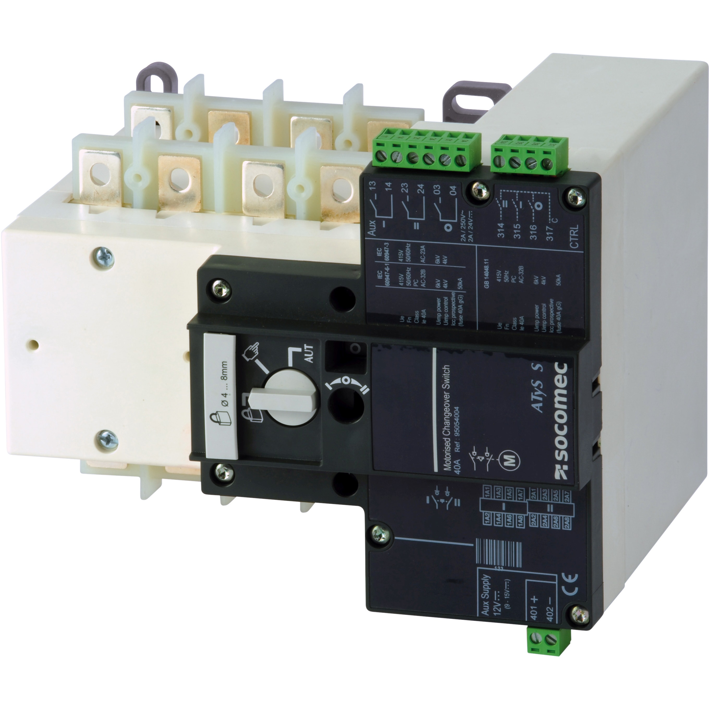 SOCOMEC - SOC95064004 ATYS S 4X40A - ALIM. 24/48 VDC