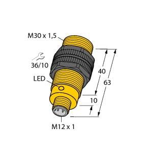 TURCK BANNER SRL - TUK46582 NI15-S30-AP6X-H1141