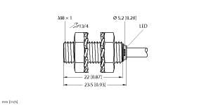 TURCK BANNER SRL - TUK4669040 BI1.5-EG08K-AP6X