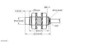 TURCK BANNER SRL - TUK4669600 NI3-EG08K-AP6X