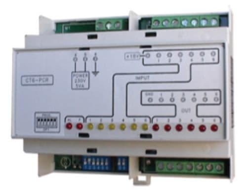 LORENZONI SRL - LOZ523.0000.016 CENTRALINA DI CONTROLLO A 6 ZONE MOD.