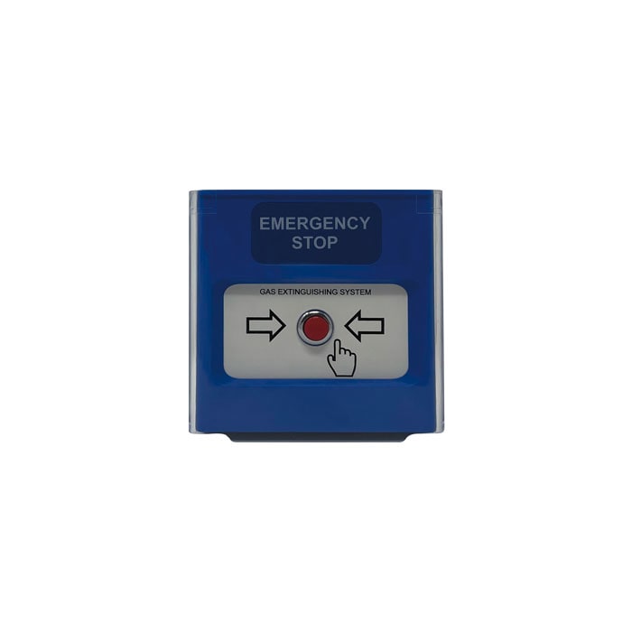 COMELIT GROUP SPA - COE46PMS120 PULSANTE BLU PER ARRESTO ESTINZIONE