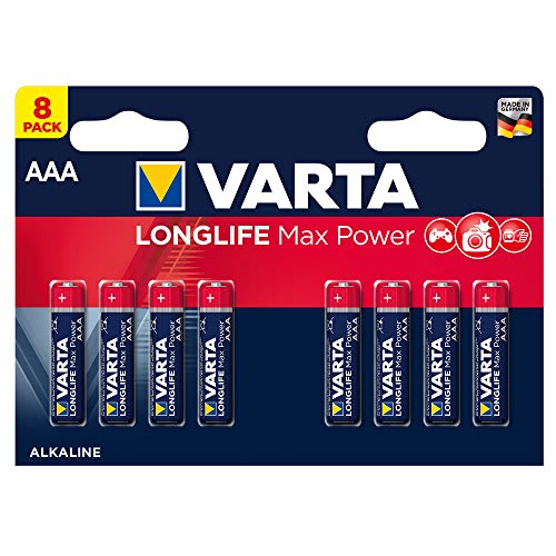 VARTA CONSUMER BATT - VAT04703101418 AAA (MINISTILO) LONGLIFE MAX POWER X8