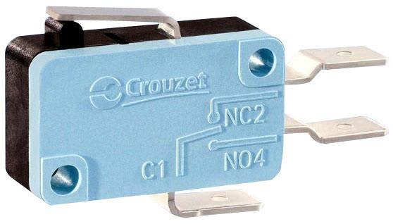 CROUZET - CRO83161110 MICROSWITCH, MINIATURE, V3-83161 SERIES,