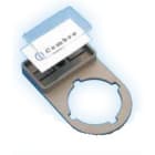 CEMBRE SPA - CEM47092N TARGHETTA ADESIVA PER COMPONENTI, PREFUSTELLATA, IN PVC RIGIDO, 15x17mm, BIANCO PVC10050WH