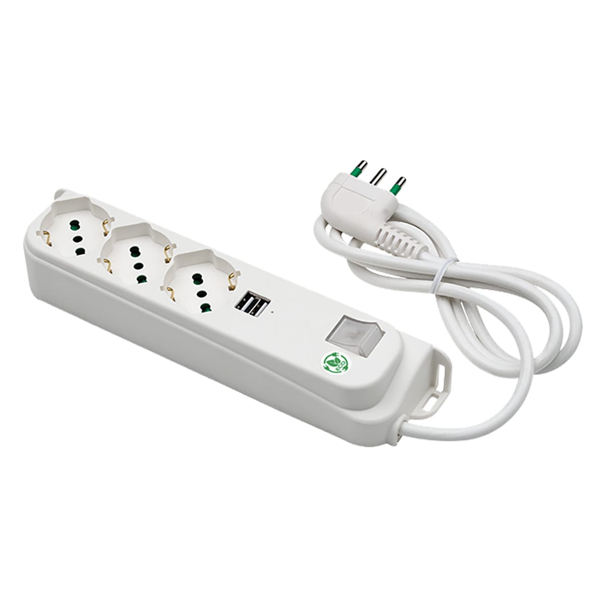 FANTON SRL - FME47450ECO MULT.1,5M 3G1 S17 3P40+2USB+I ECO BI