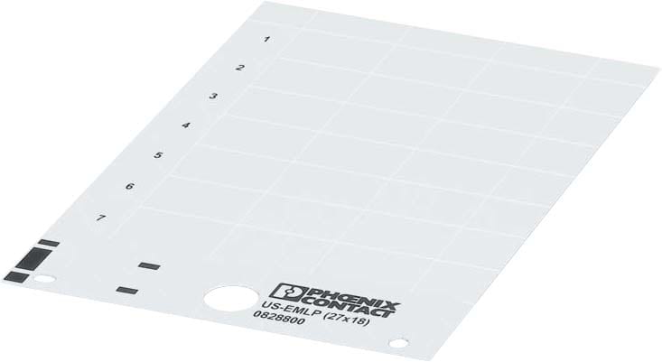 PHOENIX CONTACT - PHC0830305 US-EMLP (104X135) YE TARGHETTA IN PLASTI