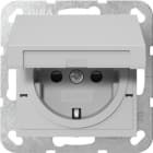 GIRA - GIR4754015 SCHUKO CC + SP MRV SYSTEM 55 GRIGIO O