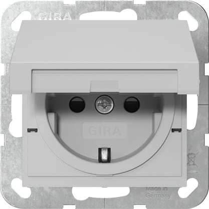 GIRA - GGI4754015 PRESA SCHUKO CC + SP MRV