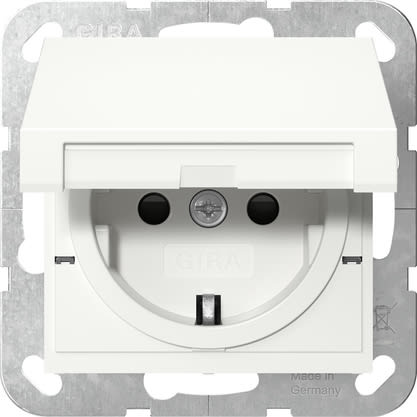 GIRA - GIR475427 SCHUKO CC + SP MRV SYSTEM 55 BNC PURO S