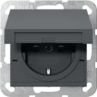 GIRA - GIR475428 SCHUKO CC + SP MRV SYSTEM 55 ANTRACITE