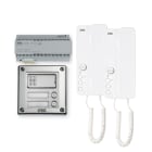 URMET SPA - UTD1183/603 KIT BASE IMPIANTO AUDIO STEEL