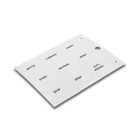 CEMBRE SPA - CEM47797 TARGH.MG-TAP BIANCO 17,5X27 CAVI/COMPONE