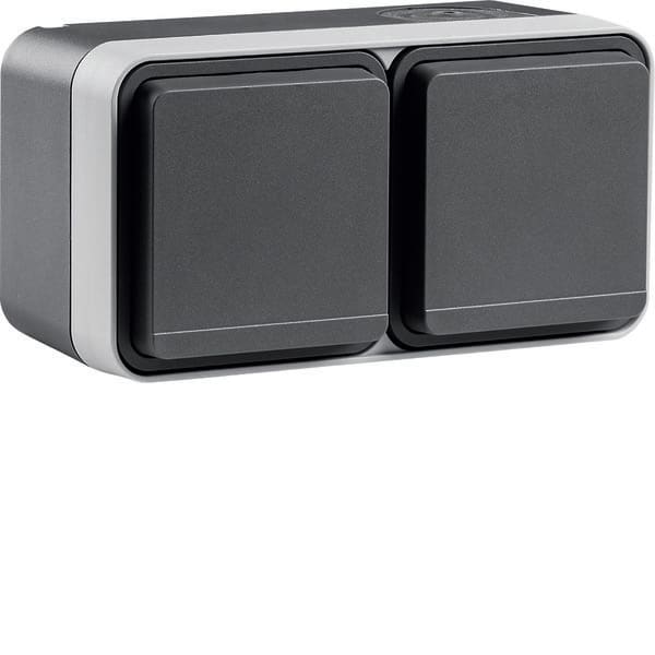 BERKER - BRK47843545 P.SCHUKO DOPP ORIZZ.+ COPERCH PAR W1 GR