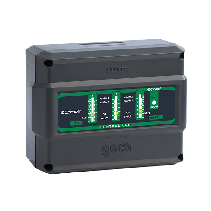 COMELIT GROUP SPA - COE47CPZ003 CENTRALE GAS DA PARETE 3 SENSORI