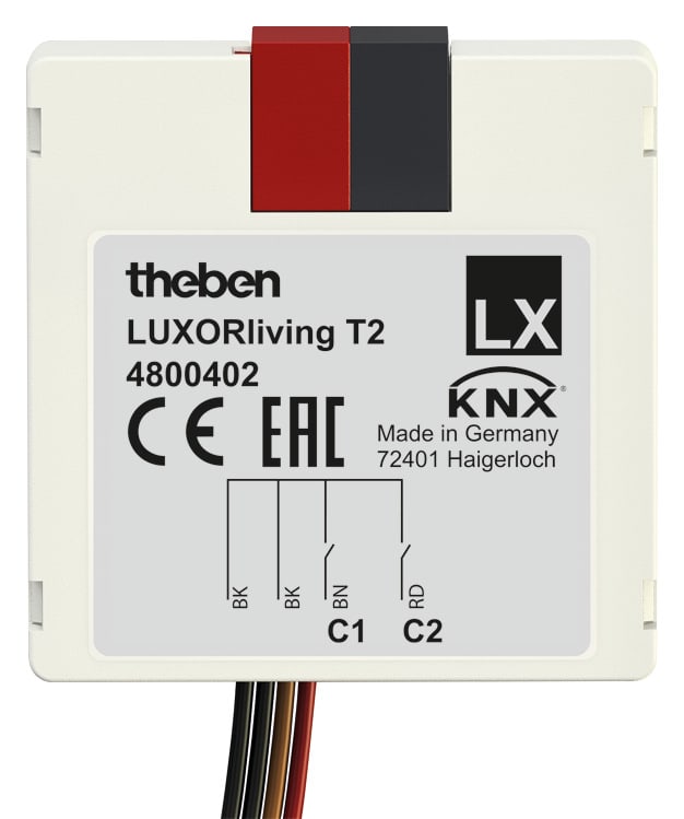 THEBEN SRL - THE4800402 LUXORLIVING T2 KNX INGR BIN RETROFRUTTO