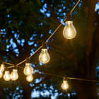 GIOCOPLAST NATALE SP - GCP14821002 10 LAMPADINE A60 GOCCE DI LED B.CO CALDO
