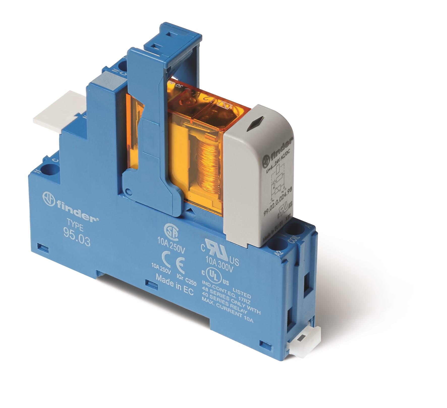 FINDER SPA - FIN483182300060SPA INTERFACCIA MODULARE A RELE 1 CONTATTO