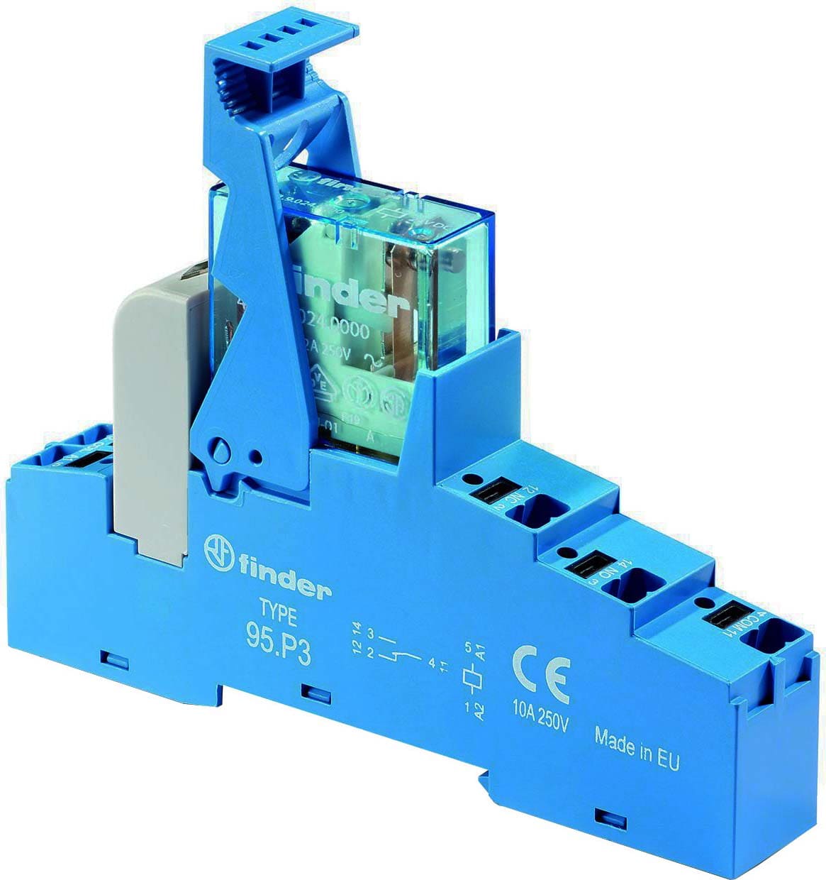 FINDER SPA - FIN48P370120050SMA INTERFACCIA MOD A RELE 1 CONTATTO PUSH-