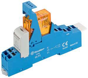 FINDER SPA - FIN48P380120060SPA INTERFACCIA MOD A RELE 1 CONTATTO PUSH-